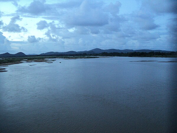 Image: Rushikalya River in Brahampur, Orissa