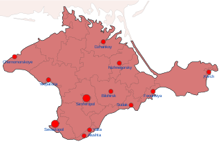 <span class="mw-page-title-main">Russian occupation of Crimea</span> Military occupation by Russia