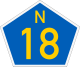 SA road N18.svg