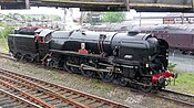 SR 35018 Британдық Үндістан сызығы Carnforth Shed.jpg