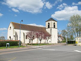 Gereja Saint-Maurice, di Sermoise