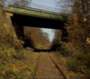 A bridge over the Salem Branch in 2014