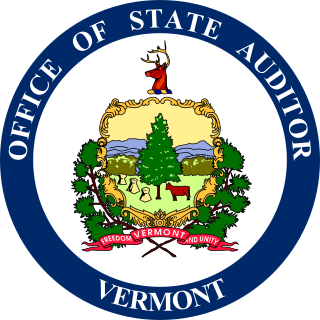 <span class="mw-page-title-main">Vermont State Auditor</span> One of six constitutional officers in Vermont, elected statewide every two years