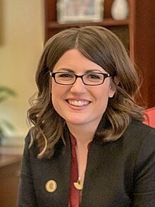 Sarah Elfreth in her Annapolis office, 2019