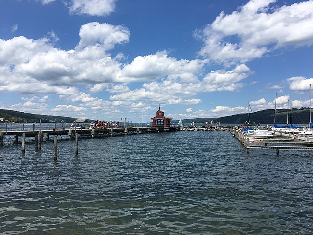 Seneca Lake from Watkins Glen