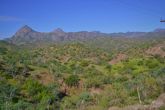 The Sierra de la Giganta in Baja California Sur