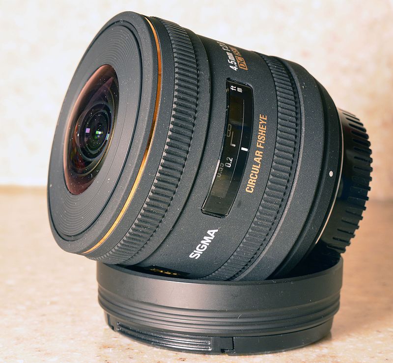 Sigma 4.5mm f/2.8 EX DC Circular Fisheye HSM lens - Wikipedia