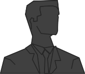 File:Silhouette man front darkgrey.svg