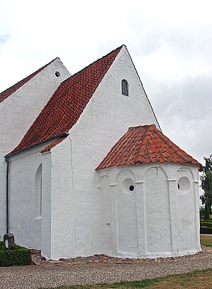 Jelling Kirke: Kirkens etablering, Kirkebygningen, Interiør