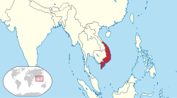 South Vietnam in its region.svg