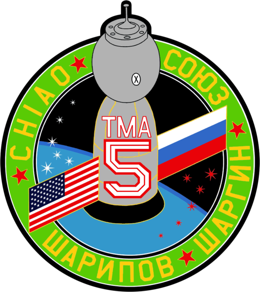 File:Soyuz TMA-5 Patch.png