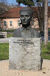 Споменик Миши Дудићу у Ваљеву