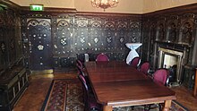 The Jacobean room which is decorated in the Jacobean style. St. Helen's, Booterstown, jacobean.JPG