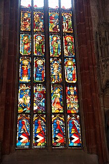 Haller-Fenster in der Sebaldskirche