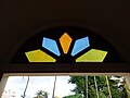 Stained glass window of Santa Cruz Basilica, Kochi 02.jpg