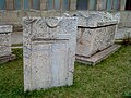 Tombe et sarcophage antiques.