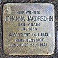 Johanna Jacobsohn, Marburger Straße 12, Berlin-Charlottenburg, Deutschland