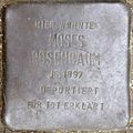 Stolperstein für Moses Rosenbaum (Heisterbachstraße 2–4)