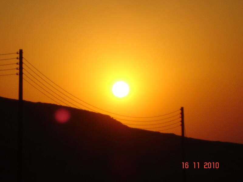 File:Sunset at Musandam.JPG