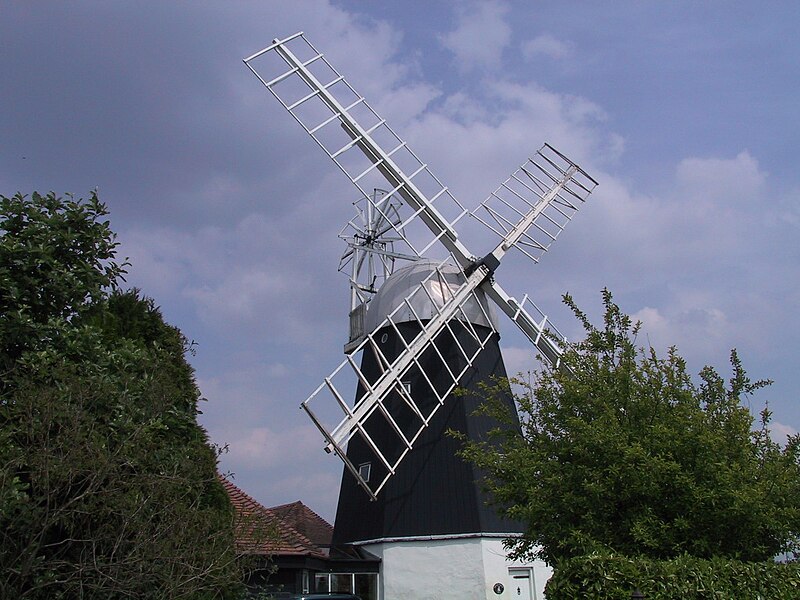 File:Swaffham Prior smock mill.jpg