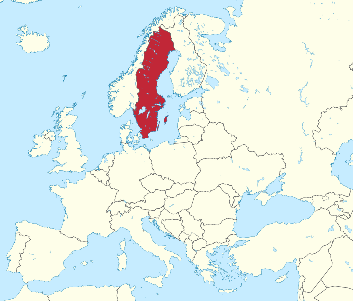 File:Sweden in Europe (-rivers -mini map).svg