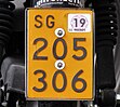 Swiss moped plate SG.jpg