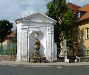 Třebívlice : chapelle Saint-Jean Népomucène.