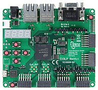 TEI0009 Altera Cyclone 10 LP FPGA RefKit top view.jpg