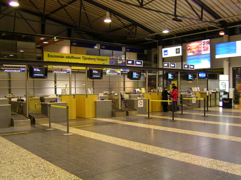File:Tampere Pirkkala Airport Departures Finland.jpg