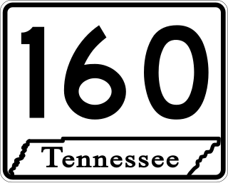 <span class="mw-page-title-main">Tennessee State Route 160</span> State highway in Tennessee