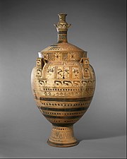 Terracotta krater with lid surmounted by a small hydria MET DT7212.jpg