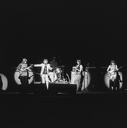 Kari Rainer Pulkkinen. Photograph of The Rolling Stones performing at Helsinki Olympic Stadium, 1970