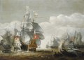 The Battle of Lowestoft, 3 June 1665, Showing HMS 'Royal Charles' and the 'Eendracht' RMG BHC0283.tiff