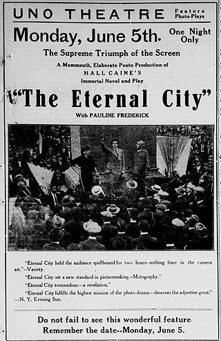 <i>The Eternal City</i> (1915 film) 1915 film