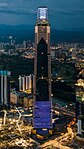 The Exchange 106 in Kuala Lumpur, Malaysia, is the 15th tallest building in Asia.