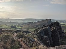 Looking southeast over the Roaches and Hen Cloud The Roaches and Hen Cloud.jpg