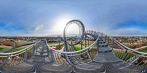 Tiger And Turtle 360° Ansicht