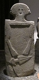 Stèle masculine de type B (Lunigiana).