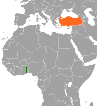 <span class="mw-page-title-main">Togo–Turkey relations</span> Bilateral relations