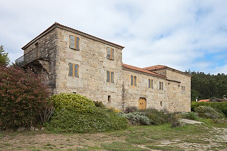 Torres de Lestrobe, palacio en el que Rosalía escribió varias de sus obras.