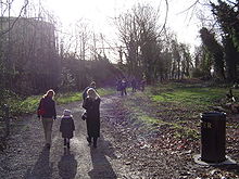 Walking in the Park Tower Hamlets Cemetery Park.jpg