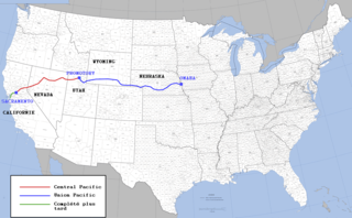 Premier chemin de fer transcontinental