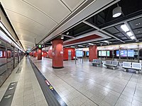 車站月台（2021年7月）