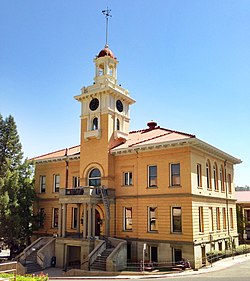 The county courthouse