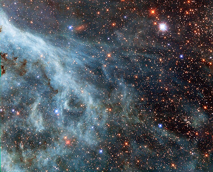 File:Turquoise-tinted plumes in the Large Magellanic Cloud.jpg