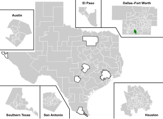 <span class="mw-page-title-main">Texas's 101st House of Representatives district</span> American legislative district