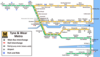 Map of Tyne and Wear Metro