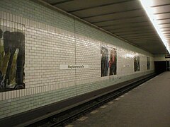 Station Magdalenenstraße, voor de renovatie in 2003