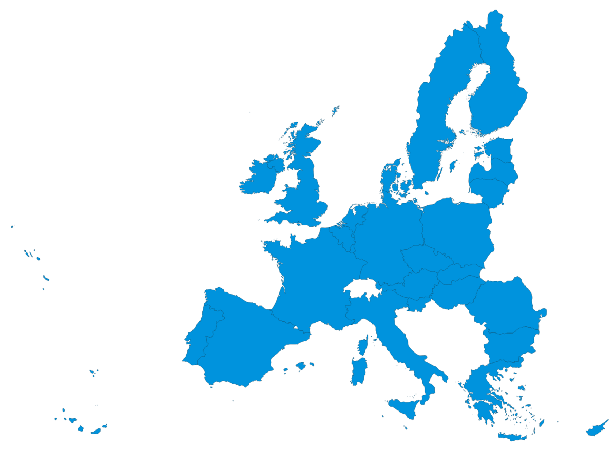 Europe map 2024. Европейский Союз карта 2023. Карта европейского Союза 2024. Евросоюз без фона. Контур Евросоюза.