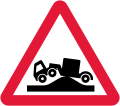 Risk of grounding at level crossing ahead